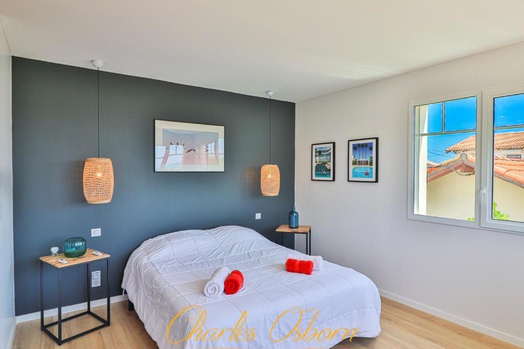 Villa Des Tamaris, Villa 5* En Bord De Mer. Фронтіньян Екстер'єр фото